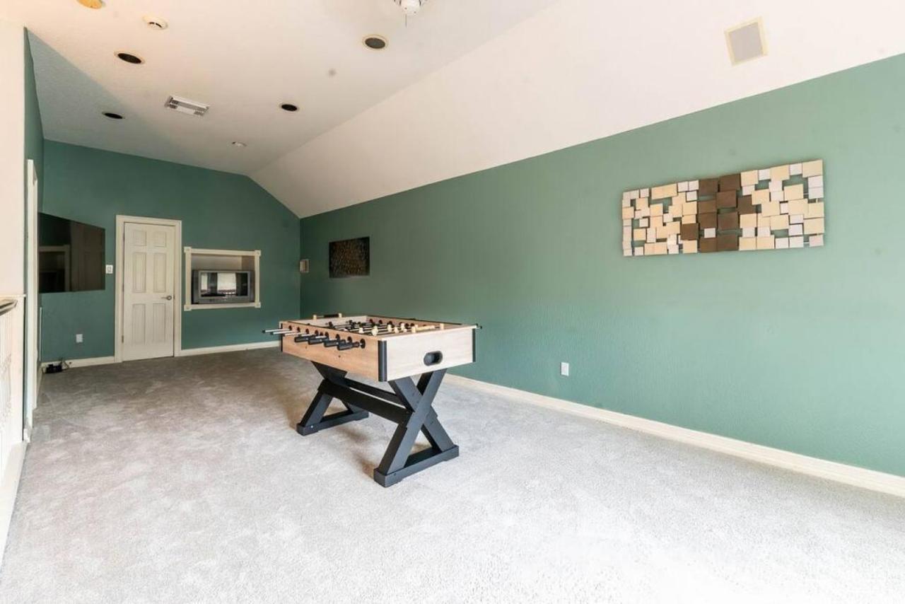 Huge 6 Bedroom With Pool, Spa, 85 Inch Tv, Game Room Houston Esterno foto